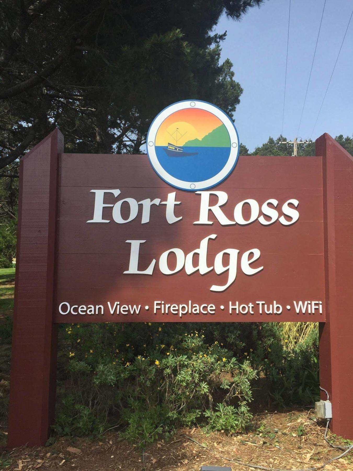 Fort Ross Lodge 詹纳 外观 照片